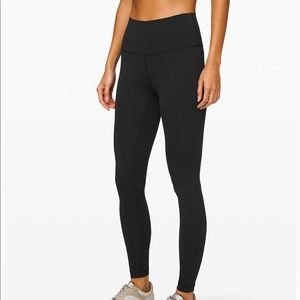 Lululemon wunder under high rise leggings